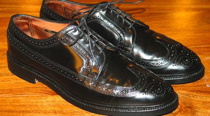 Allen Edmonds MacNeil Black Shell Cordovan 9177