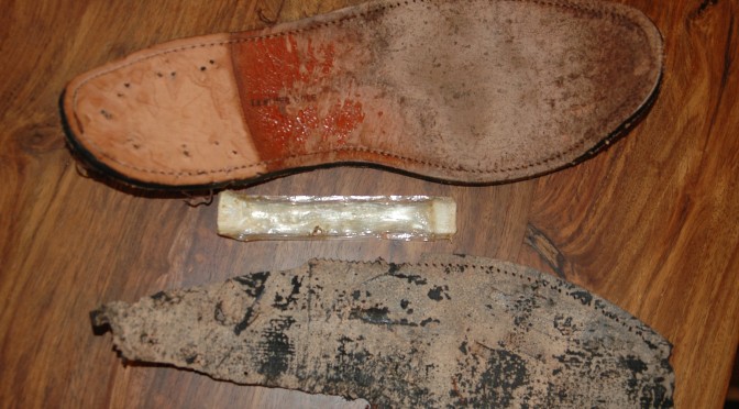 Goodyear welt fiberglass shoe shank