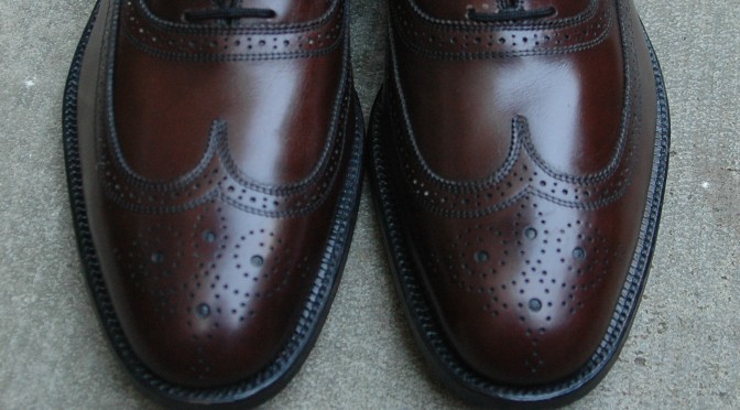 Vintage Bostonian Flexaire Wingtip