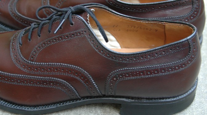 Vintage Bostonian Flexaire Wingtip