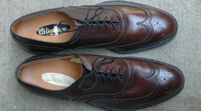 Vintage Bostonian Flexaire Wingtip