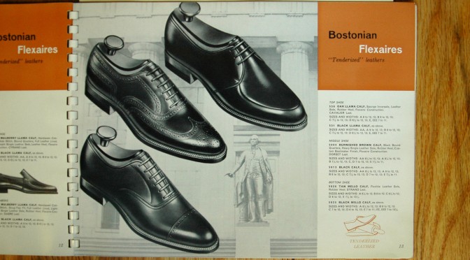 Bostonian Shoe Catalog 1962