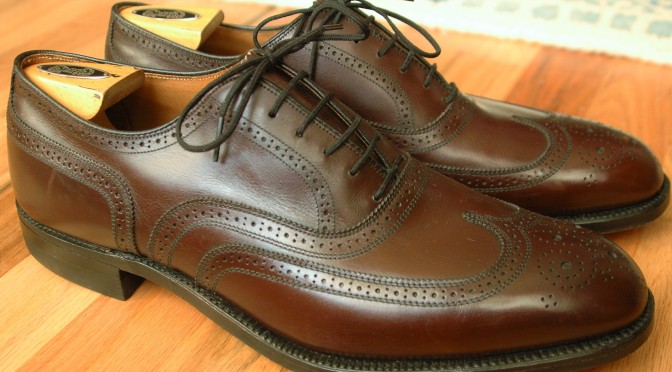 Vintage Bostonian Flexaire Wingtip | vcleat