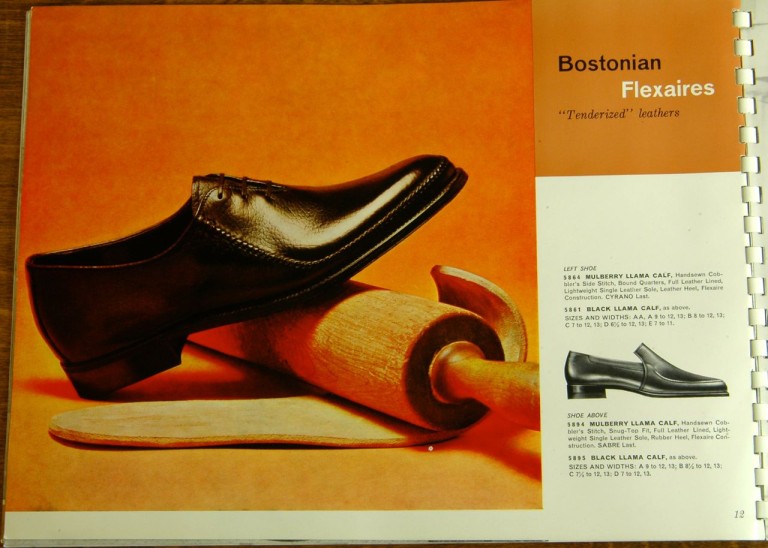 Bostonian Shoe Models 5864, 5861, 5894, 5895