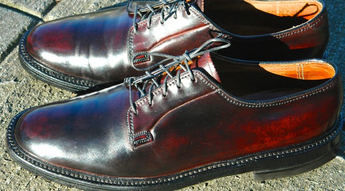 Florsheim Imperial PTB Shell Cordovan Lexol