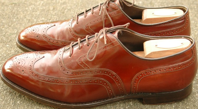 Johnston & Murphy Crown Aristocraft wingtip Conley