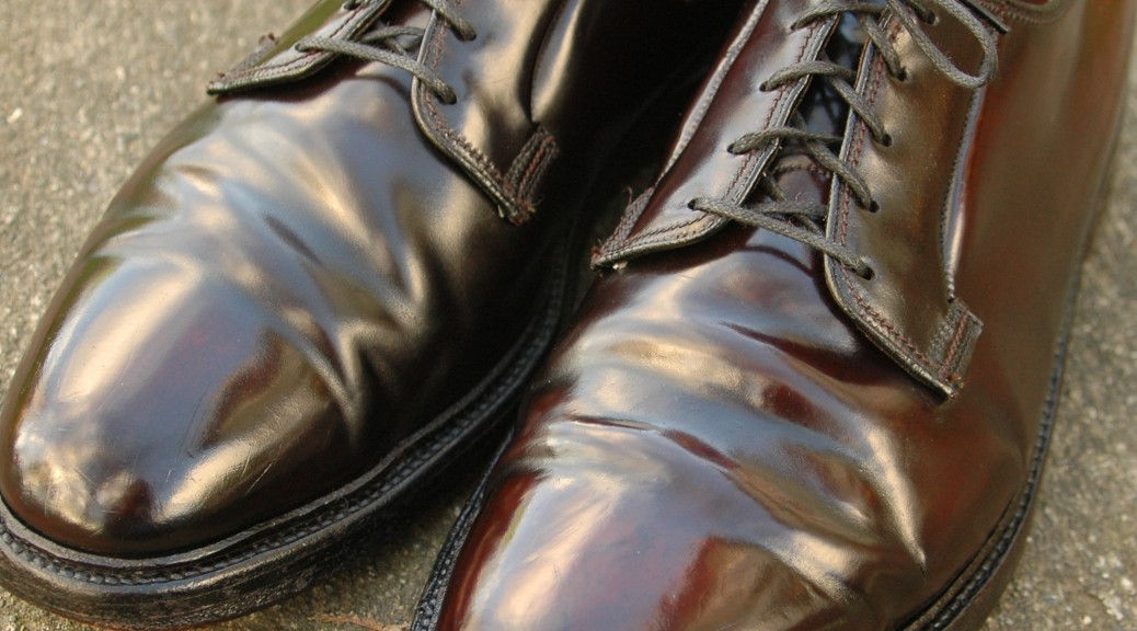 Stripping Wax from Shell Cordovan vcleat Stripping Wax from Shell Cordovan vcleat