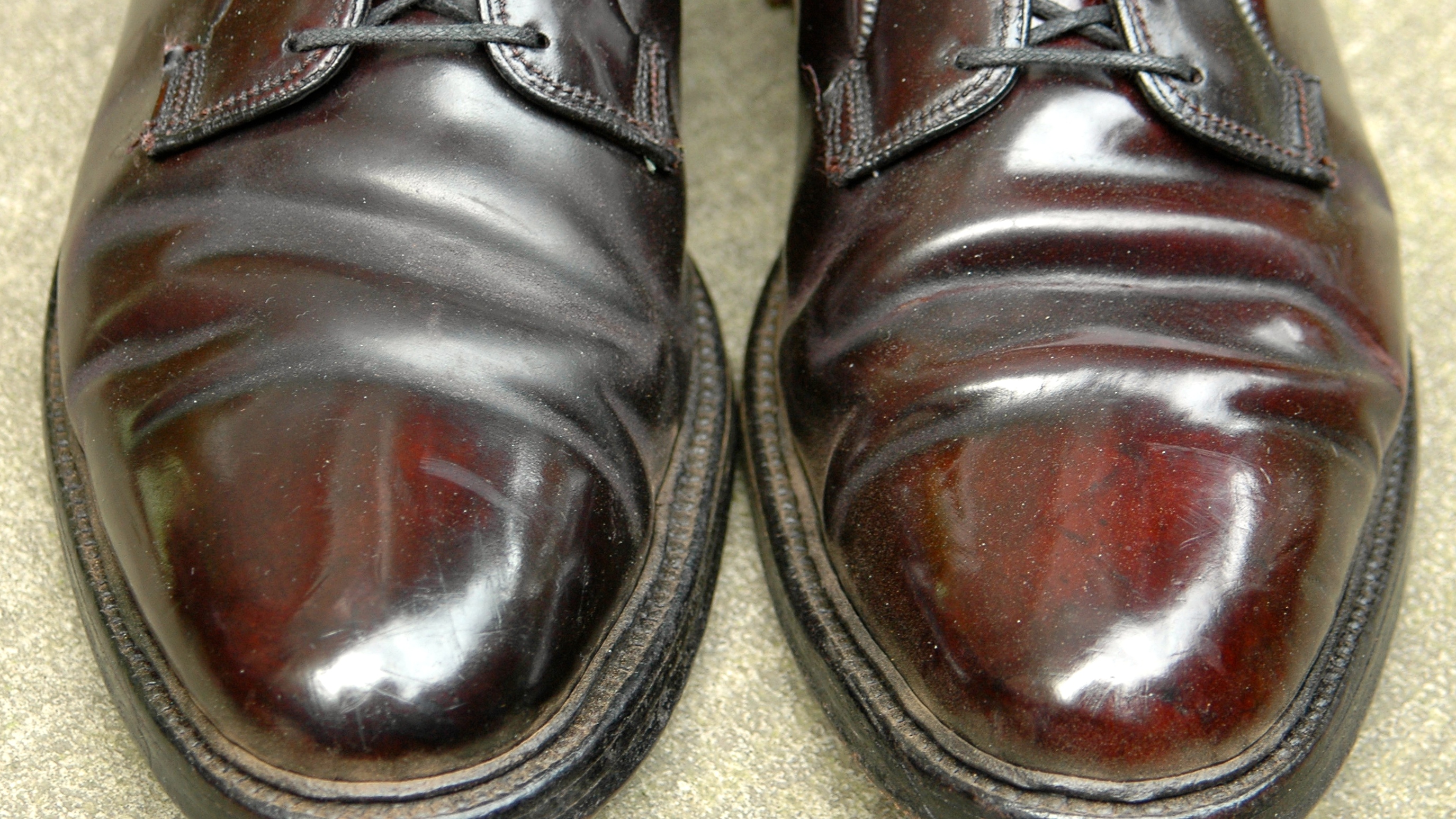 used shell cordovan shoes