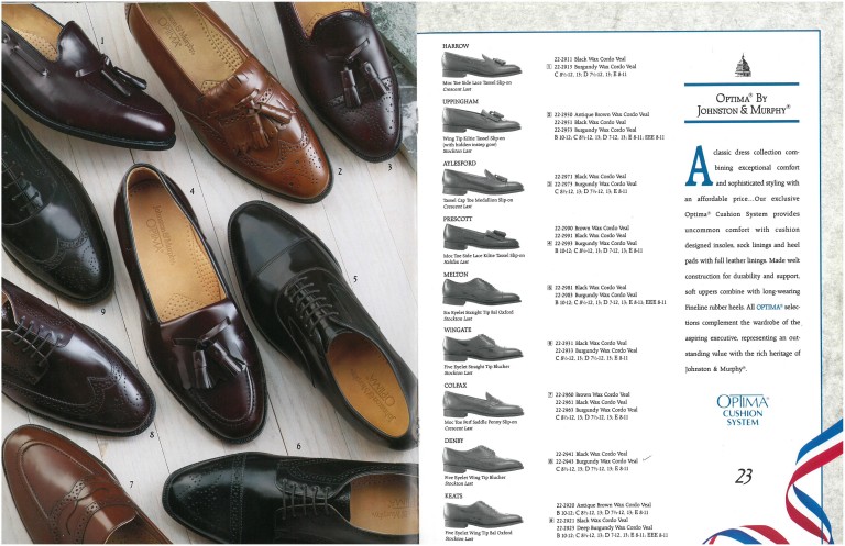 Johnston & Murphy Catalog