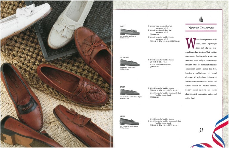 Johnston and Murphy Catalog