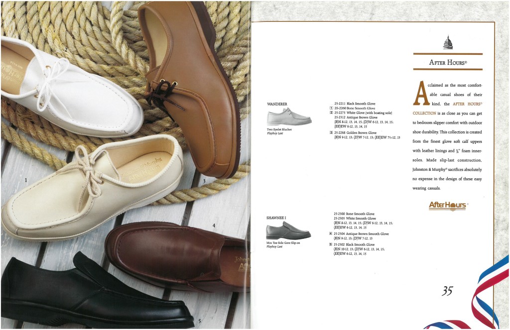 Johnston & Murphy 1992 Catalog vcleat