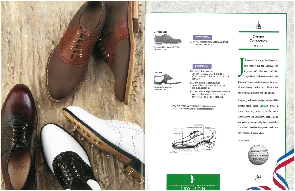 Johnston & Murphy 1992 Catalog vcleat
