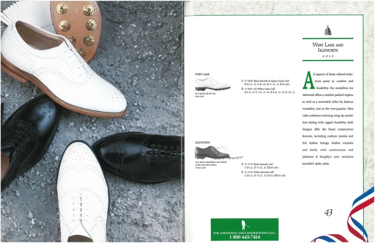 Johnston and Murphy Golf Shoes
