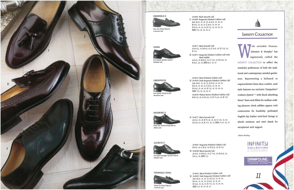 Johnston & Murphy 1992 Catalog vcleat