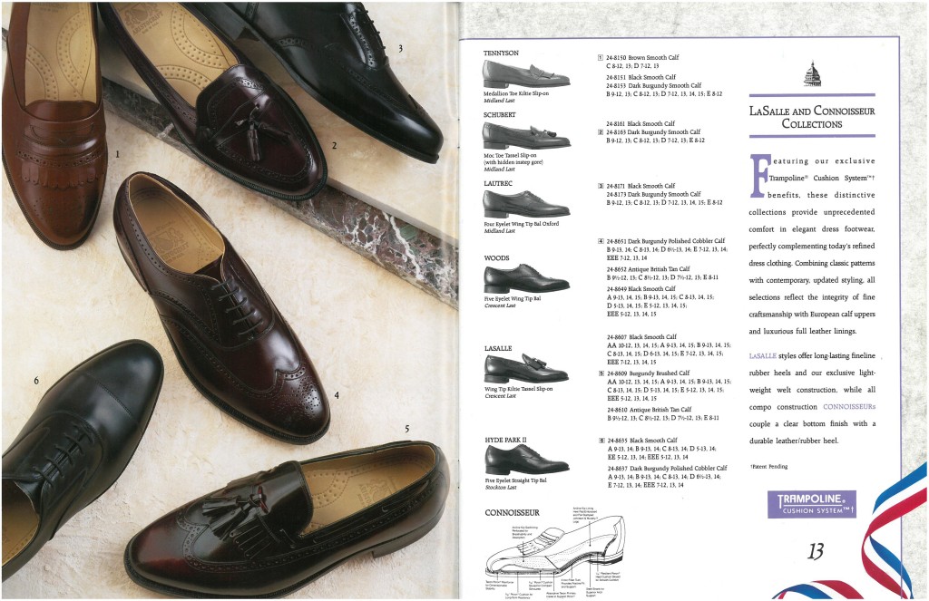 Johnston & Murphy 1992 Catalog vcleat
