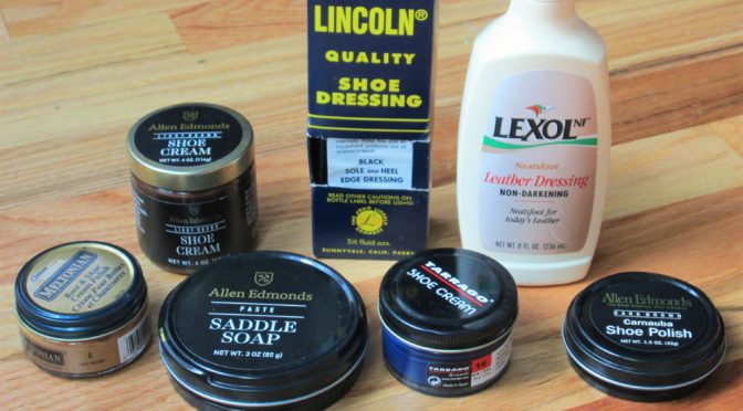 Shoe care products