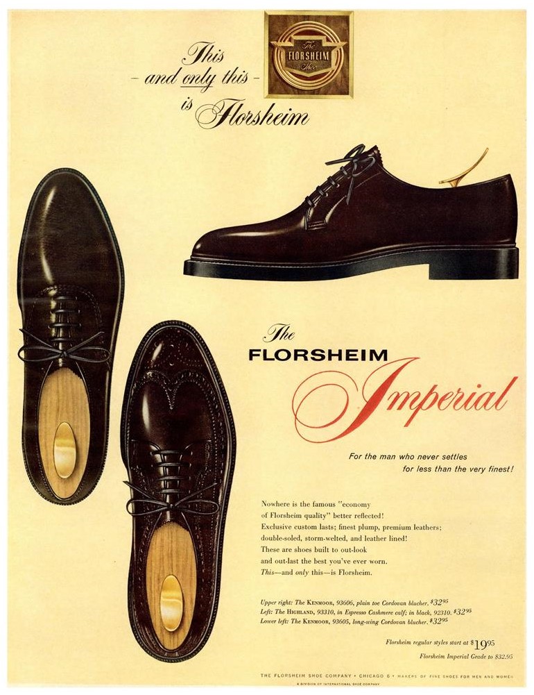 Florsheim 1961 Ad