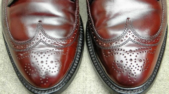 restoring shell cordovan