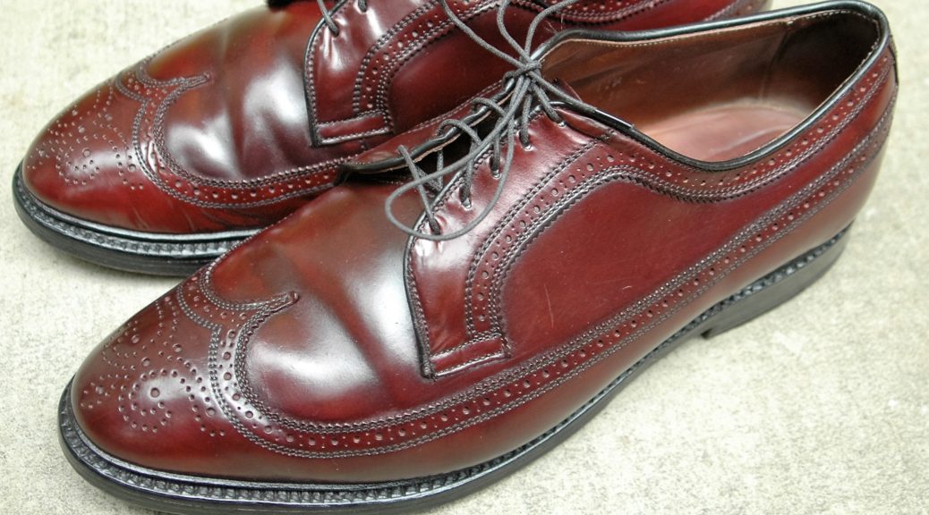 restoring shell cordovan