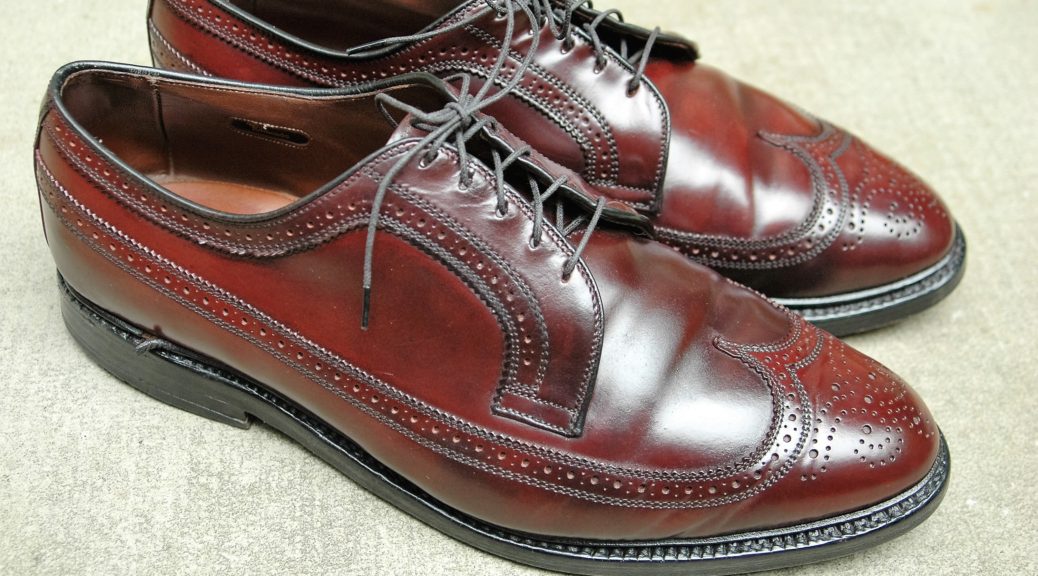restoring shell cordovan