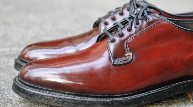 bostonian shell cordovan shoes
