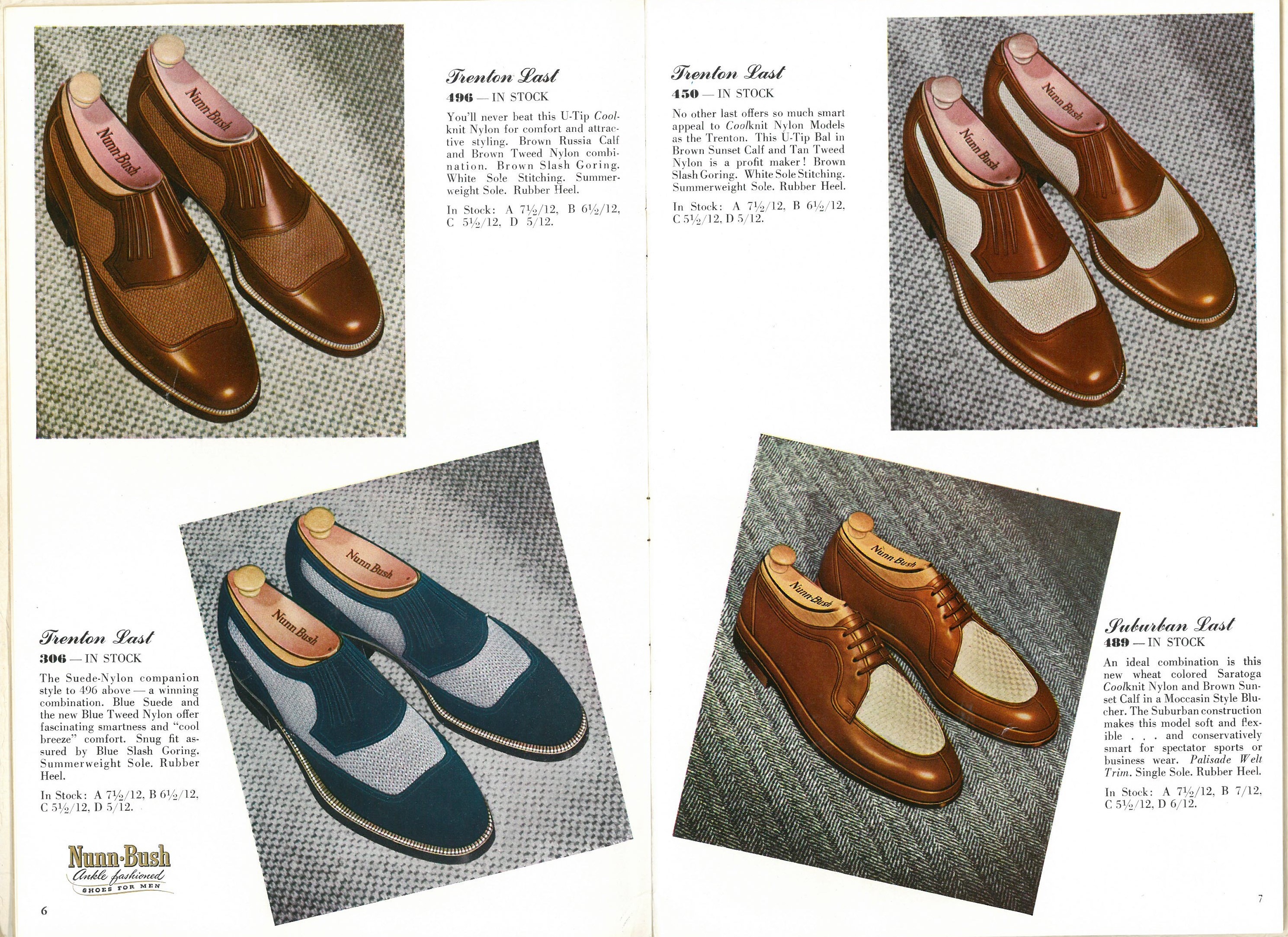 Nunn Bush 1954 Spring & Summer Catalog | vcleat