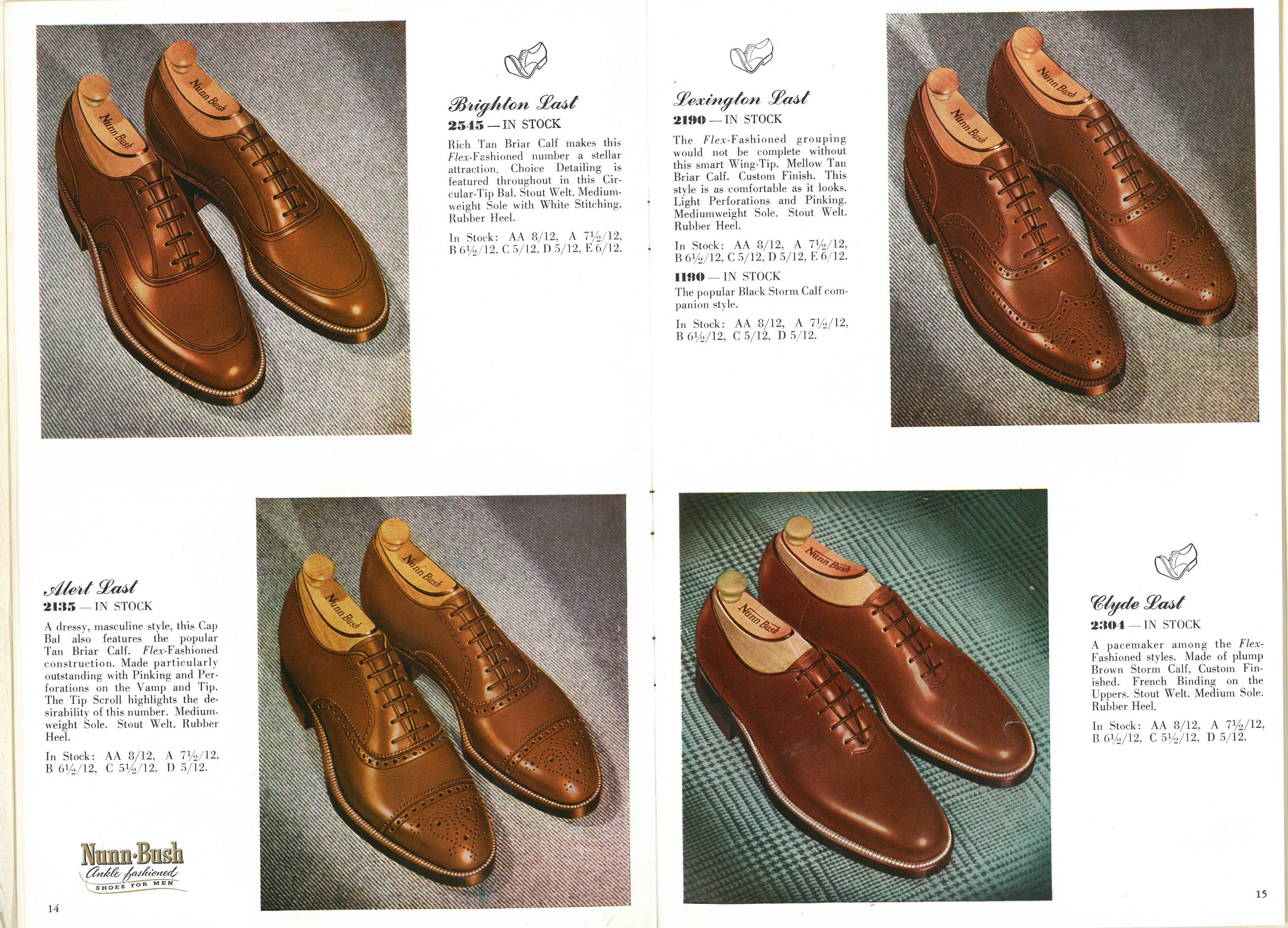 Nunn Bush 1954 Spring & Summer Catalog | vcleat