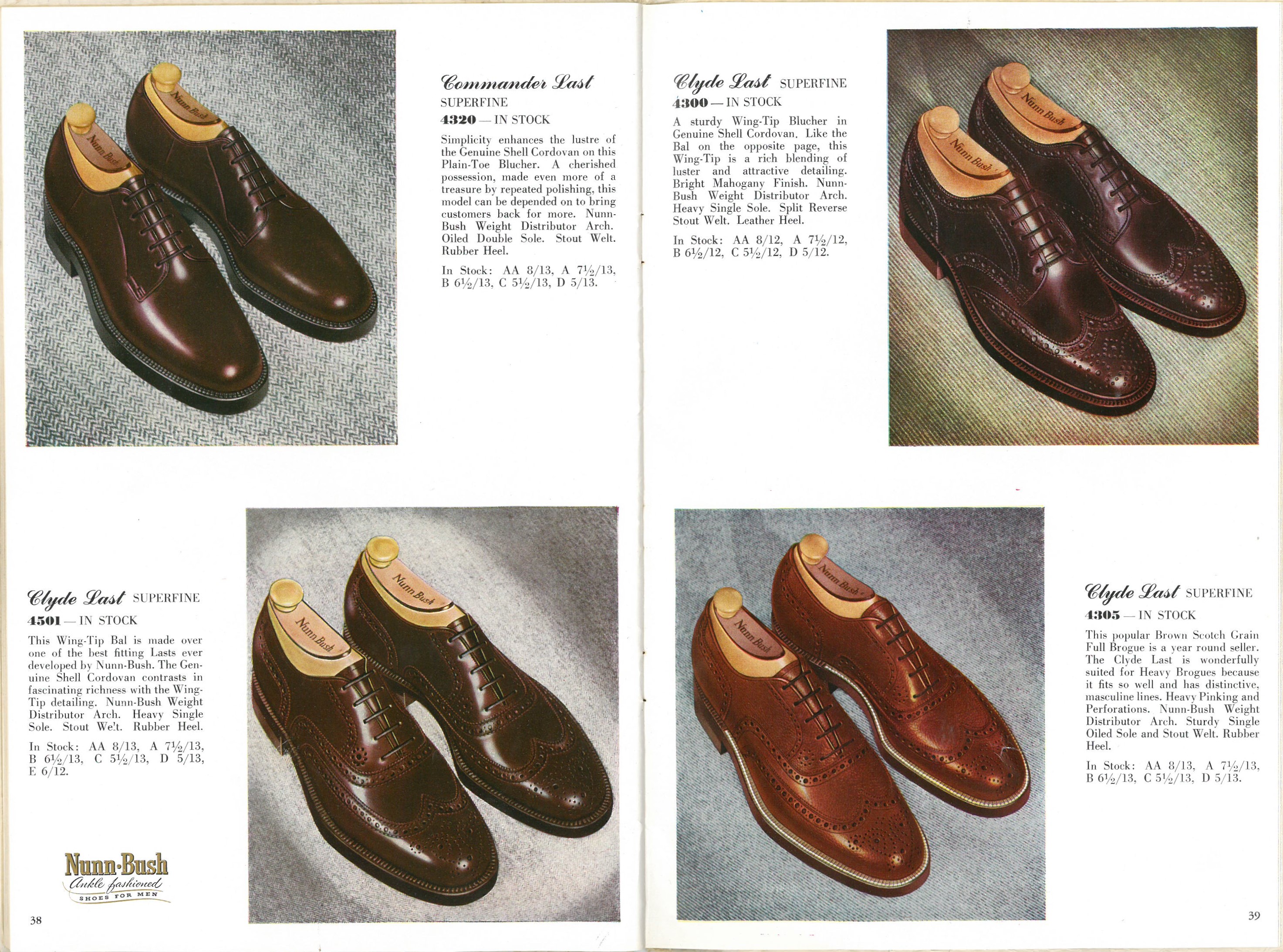 1954 Nunn-Bush Catalog