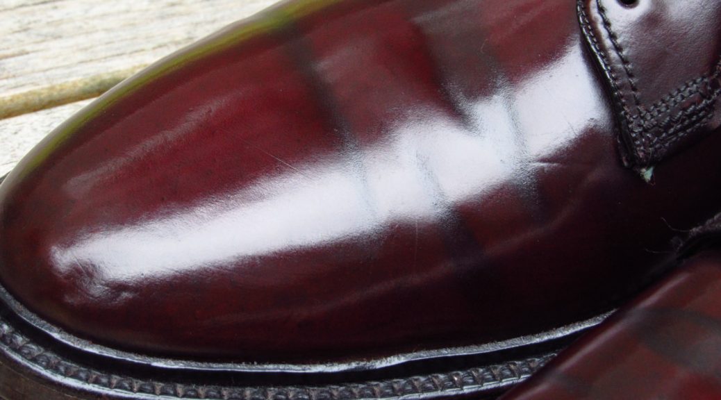 restoring shell cordovan
