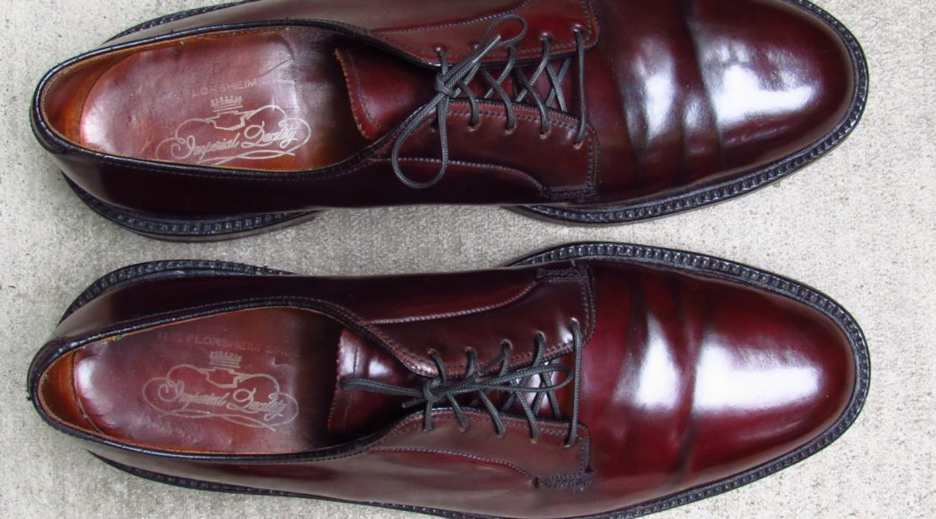 restoring shell cordovan
