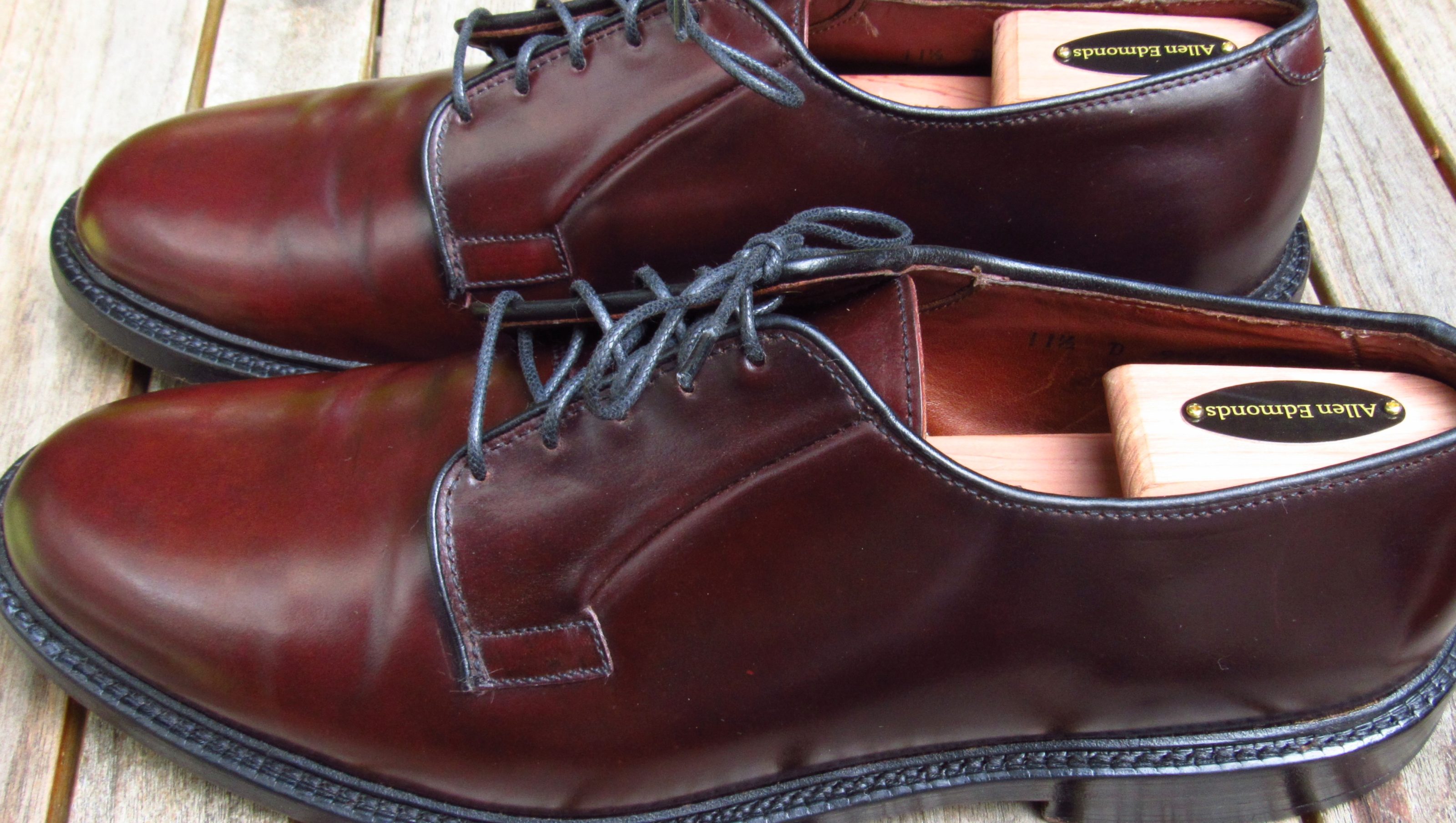 Allen edmonds hot sale leeds cordovan