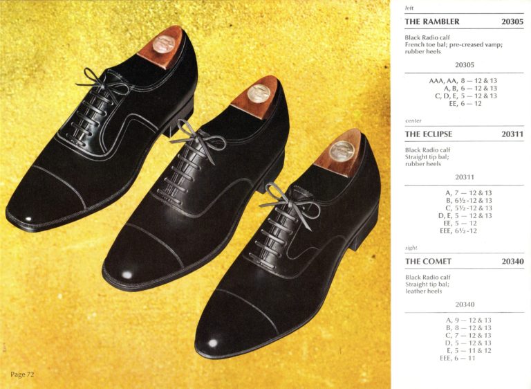 1969 Florsheim Catalog 20305 20311 20340