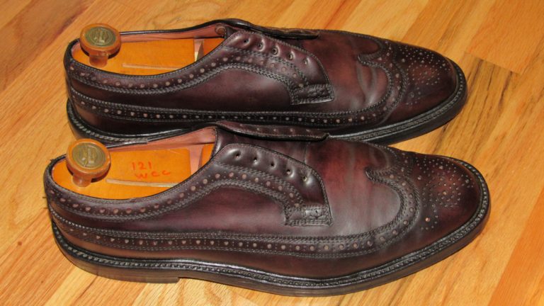 restoring shell cordovan