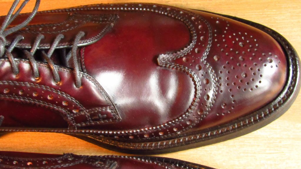 restoring shell cordovan