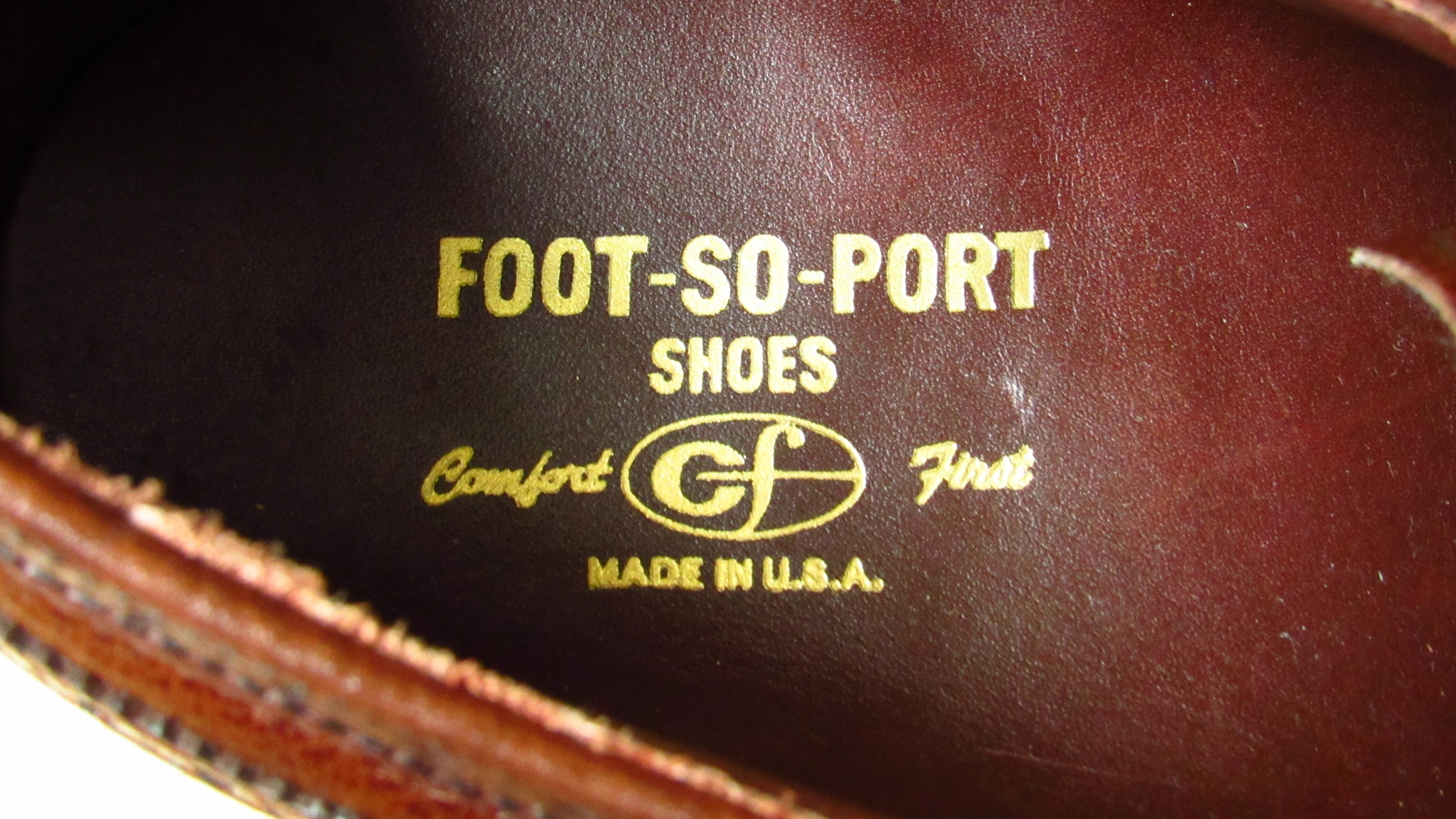 Foot So Port Vintage Men's Shoes A-3387 