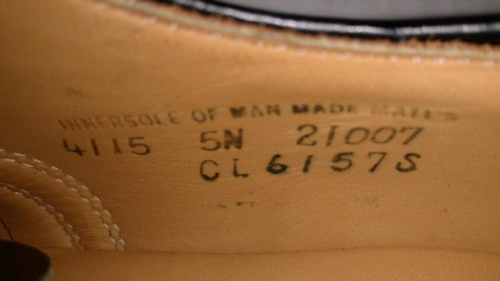 Vintage Shoe Sizing and Terms | vcleat