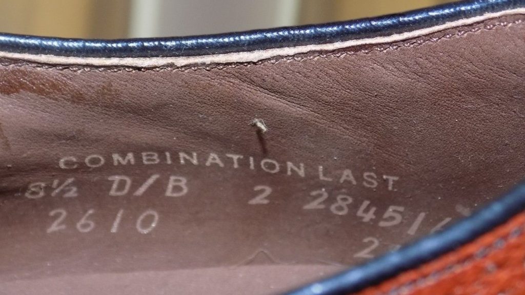 Vintage Shoe Sizing and Terms vcleat