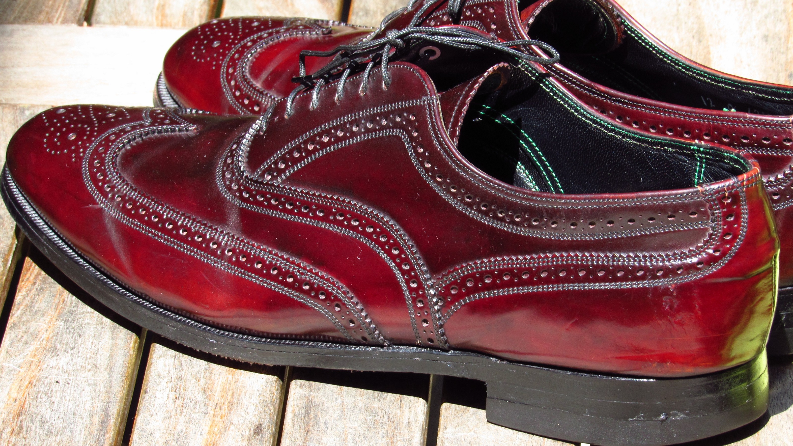 Florsheim Imperial Shell Cordovan Wingtip | vcleat Florsheim Imperial Shell Cordovan Wingtip | vcleat