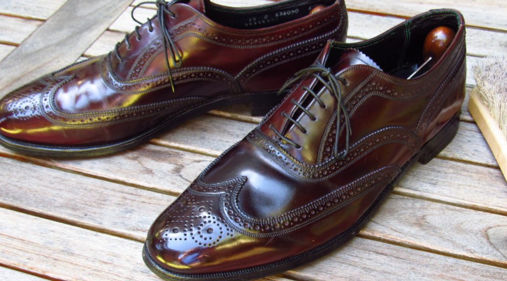 80s Florsheim  Imperial cordovan PTB