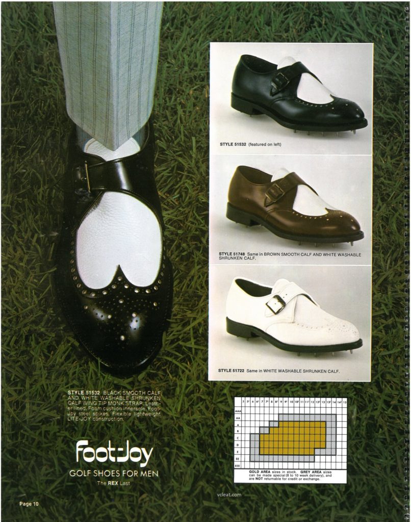 FootJoy 1970 Shoe Catalog vcleat