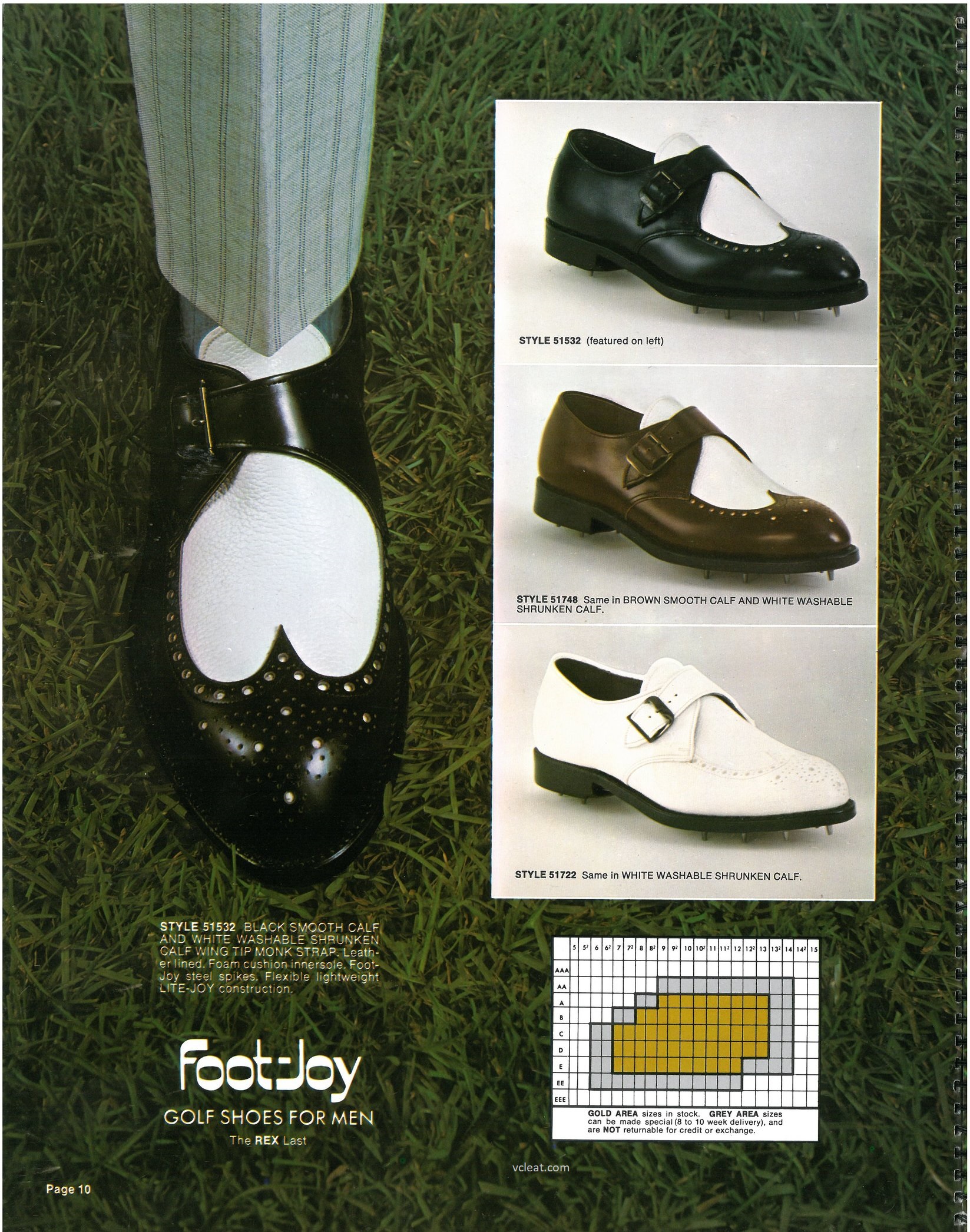 old footjoy golf shoes