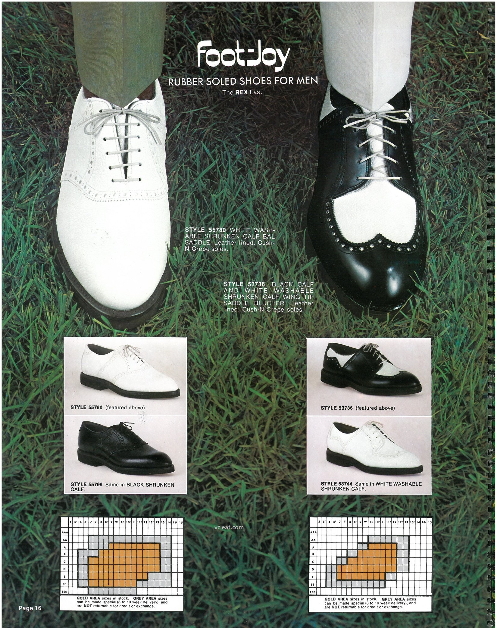 Vintage FootJoy Golf 55780 53736