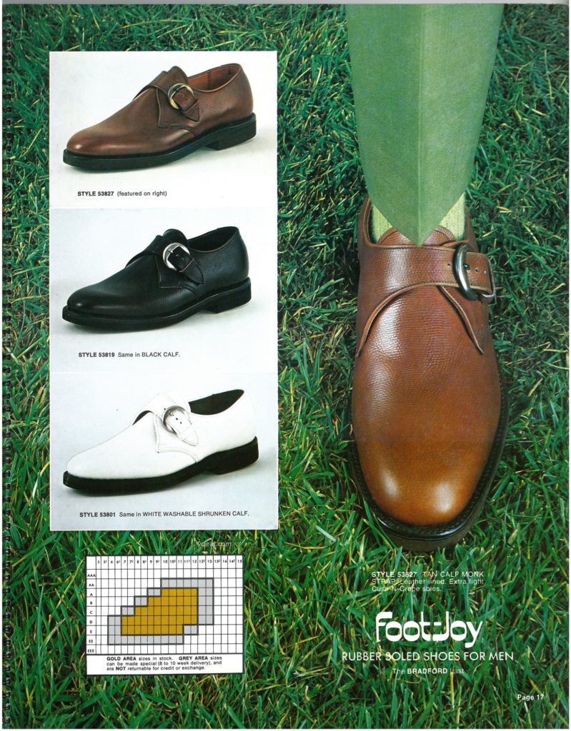 FootJoy 1970 Shoe Catalog vcleat