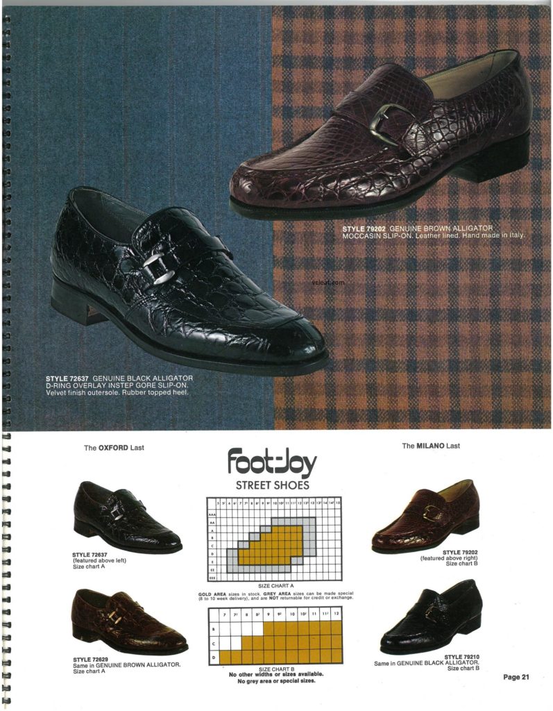 FootJoy 1970 Shoe Catalog vcleat