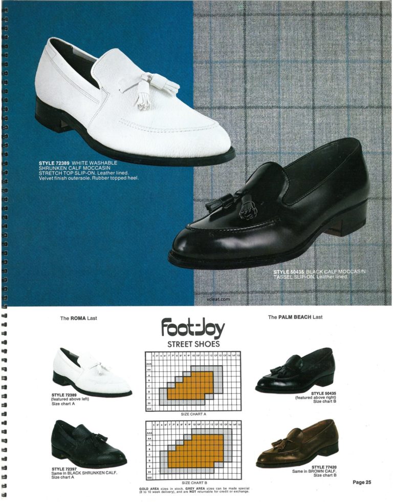 FootJoy 1970 Shoe Catalog vcleat