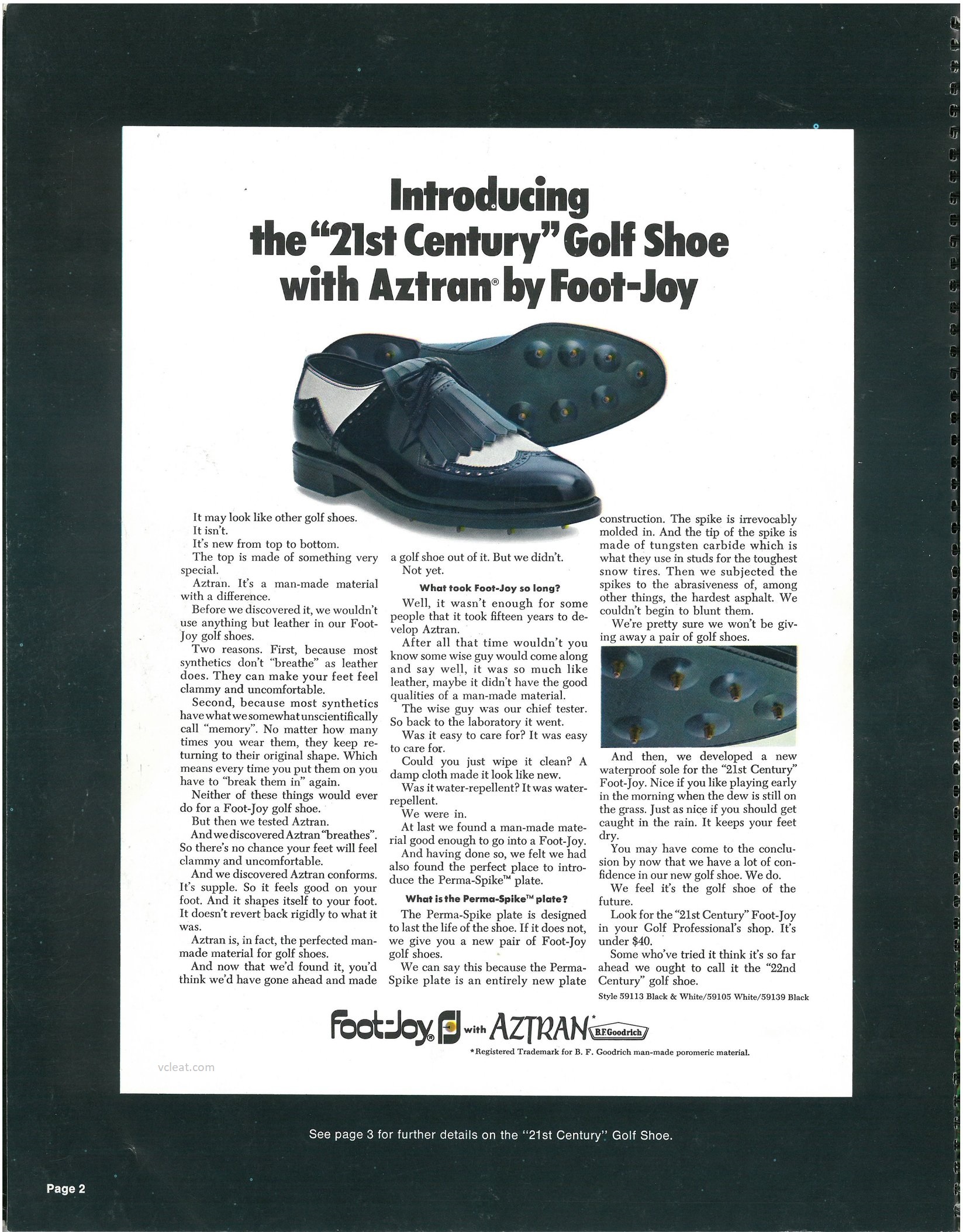 FootJoy 1970 Shoe Catalog | vcleat