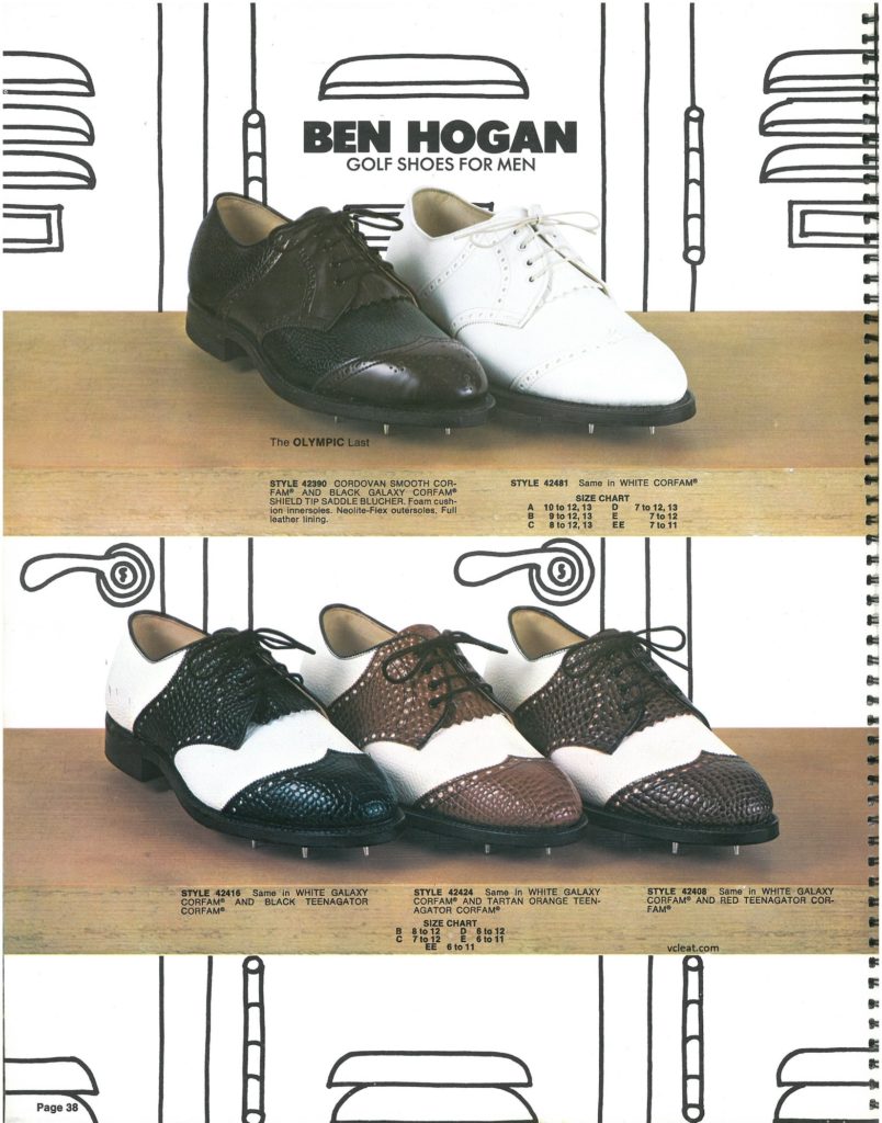 FootJoy 1970 Shoe Catalog vcleat