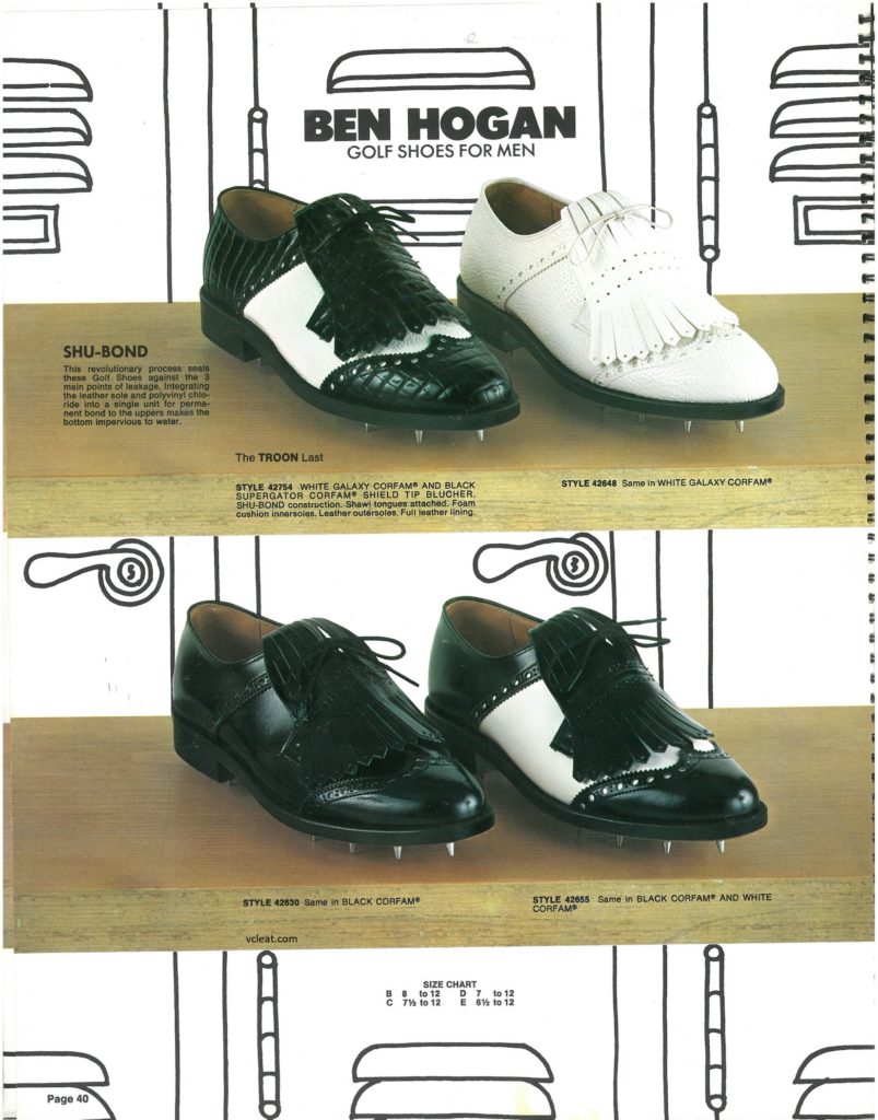 FootJoy 1970 Shoe Catalog vcleat