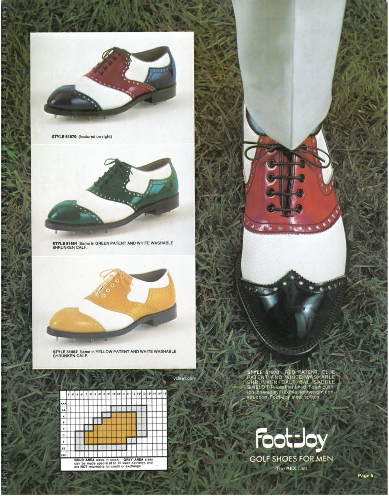 FootJoy 1970 Shoe Catalog vcleat