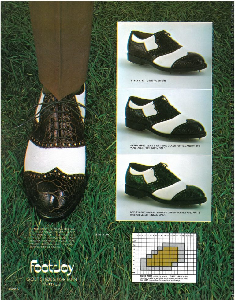 FootJoy 1970 Shoe Catalog vcleat